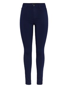 PIECES Džíny marine modrá