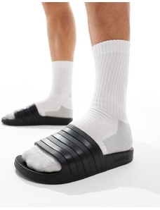adidas performance adidas Training Adilette sliders in black
