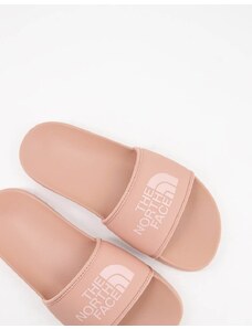 The North Face Base Camp III sliders in pink