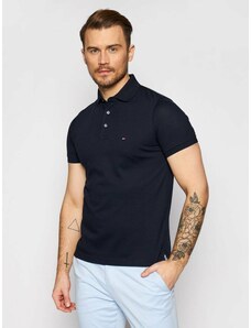 Tommy Hilfiger pánské tmavě modré polo tričko
