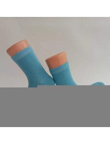 TREPON, a.s. Dětské ponožky z bambusové viskózy Trepon Bobik, tyrkysové