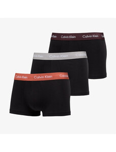 Boxerky Calvin Klein Low Rise Trunk 3-Pack Black M
