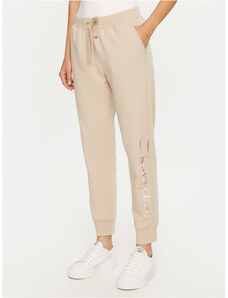 Nike rose gold oversized swoosh joggers sale