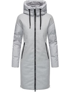 Ragwear Zimní kabát 'Jumana' šedá / černá