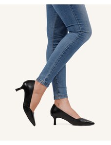 Elegantní lodičky na středním podpatku Caprice 9-22403-42 černá.5