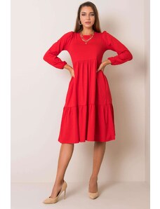 RUE PARIS Dámské letní šaty červené