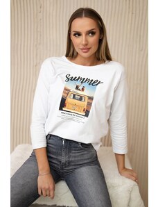 Kesi Halenka s potiskem Letní auto