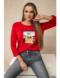 Kesi Halenka s potiskem Letní auto