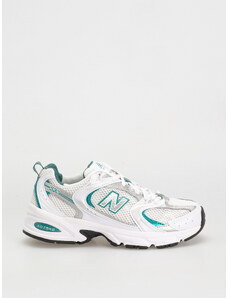 New Balance 530 (white/silver metalic/turquoise)bílá
