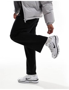 Nike P-6000 unisex trainers in white and metallic silver