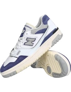 Pánská lifestylová obuv New Balance 550 bílo-modrá2