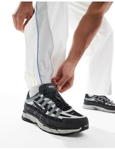 Nike P-6000 trainers in black and dark grey