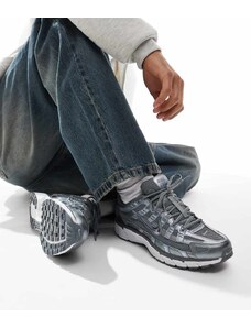 Nike P-6000 trainers in grey and silver