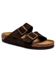 Birkenstock Kůžoné pantofle Arizona SFB LEVE | narrow fit soft footbed