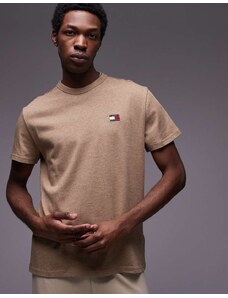 Boss Bodywear waffle co-ord t-shirt in brown