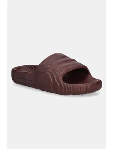 Pantofle adidas Originals Adilette 22 W dámské, vínová barva, JH9691