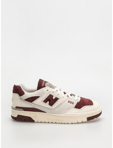 New Balance 550 (sea salt)vínově červená