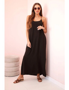 Fashionweek Dlouhé šaty na ramínka K6418