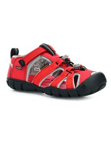 Keen seacamp ribbon red/alloy (cnx) sportovní sandály