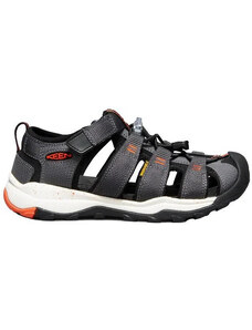 KEEN Newport NEO H2 Youth Dětské sandály magnet/spicy orange 32-33 KEN1201145204C04