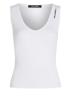 Karl Lagerfeld Top černá / bílá