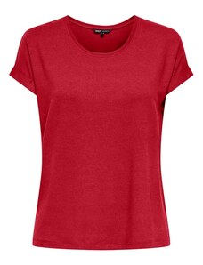 ONLY Tričko 'ONLMoster' rubínově červená