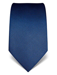Modrá kravata Vincenzo Boretti 21986 - struktura čtvereček