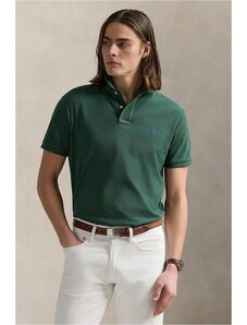 Bavlněné polo tričko Polo Ralph Lauren modrá barva, 710536856