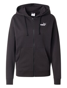 PUMA Sportovní mikina 'Ess No. 1' černá / offwhite