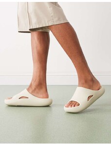 Crocs Mellow sliders in bone-Neutral