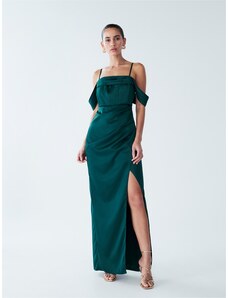BWLDR Šaty 'Bismarck' smaragdová