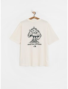 The North Face Mountain Fun Oversized (white dune)bílá