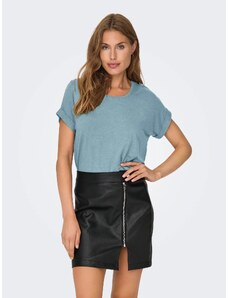 Only dámské volné triko Moster světle petrolejové