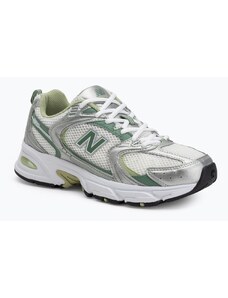 Boty New Balance 530's silver metallic/mallard green