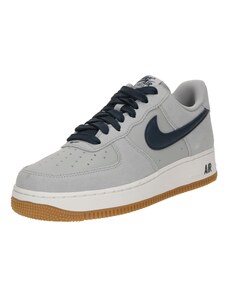 Nike Sportswear Tenisky 'AIR FORCE 1 '07 LV8' námořnická modř / čedičová šedá
