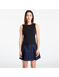 Tílko Calvin Klein Jeans A - Woven Label 2X2 Tank Top Black S