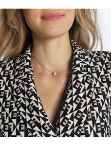 Heron Preston Multichain Square Necklace Silver/ Orange - GLAMI.cz