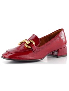 Tamaris mokasíny na podpatku red 1-24316-43