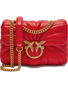 Pinko Kůžoná kabelka na rameno LOVE PUFF MINI
