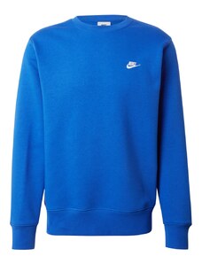 Nike Sportswear Mikina 'CLUB' královská modrá / bílá