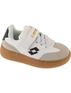 Bílo-béžové dětské tenisky Lotto Makera K Bílá