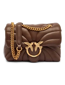 Pinko Kůžoná kabelka na rameno LOVE PUFF MINI