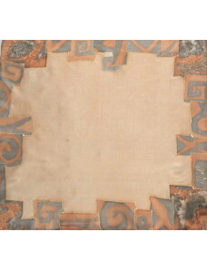 Hedvábný ručně malovaný šátek 11