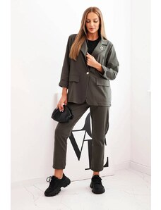 Fashionweek Dámský komplet elegantní sako a kalhoty K25392