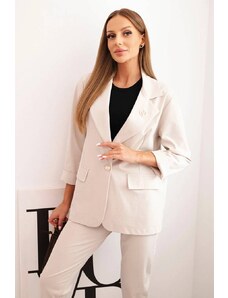 Fashionweek Dámský komplet elegantní sako a kalhoty K25392