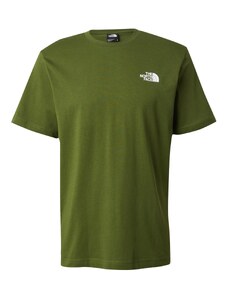THE NORTH FACE Tričko 'REDBOX' zelená / černá / bílá
