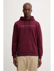 Tommy Jeans mikina s kapucí pánská bavlněná