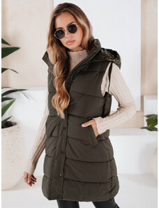 Dámská prošívaná vesta TOLIS černá Dstreet TY3297