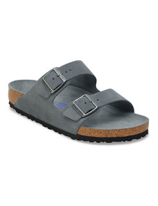 Birkenstock Arizona Soft Footbed Suede Leather Regular Fit Unisex - Sandály Birkenstock - Hnědá - 1030860-7