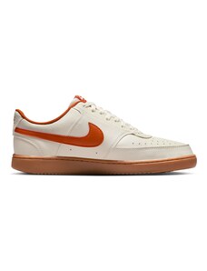 Nike Court Vision Low SAIL/CAMPFIRE ORANGE-GUM MED B 100